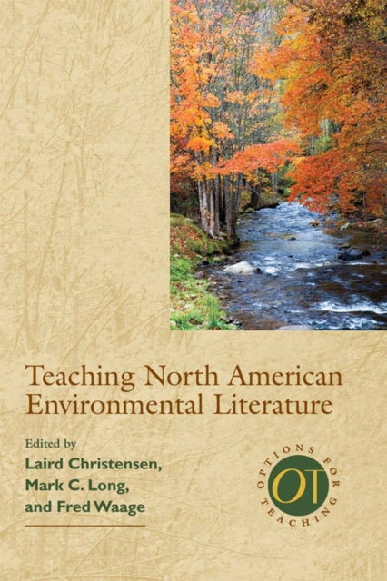 Book cover of: Teaching North American Environmental Literature