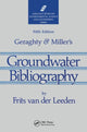 Book cover of: Geraghty & Miller's Groundwater Bibliography, Fifth Edition. By: Frits van der Leeden