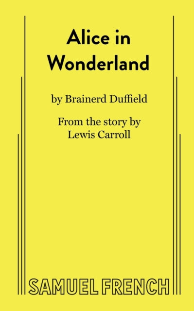 Book cover of: Alice in Wonderland. By: Duffield Brainerd