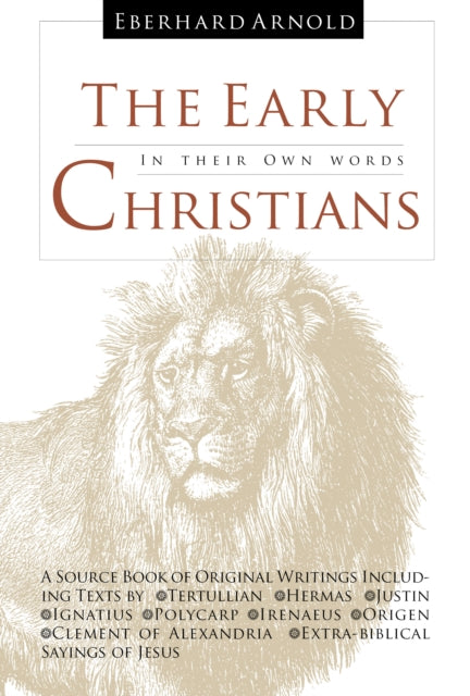 Book cover of: Early Christians. By: Tertullian