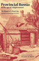 Book cover of: Provincial Russia in the Age of Enlightenment