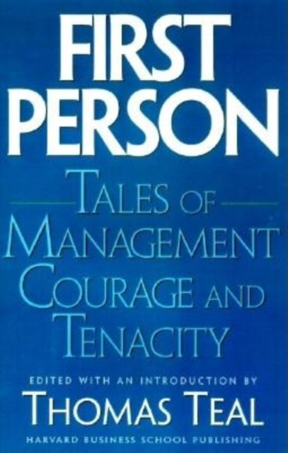Book cover of: First Person. By: Thomas Teal