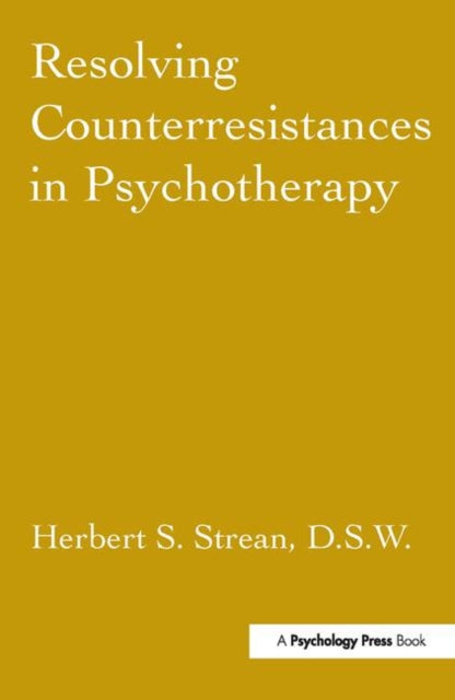 Book cover of: Resolving Counterresistances In Psychotherapy