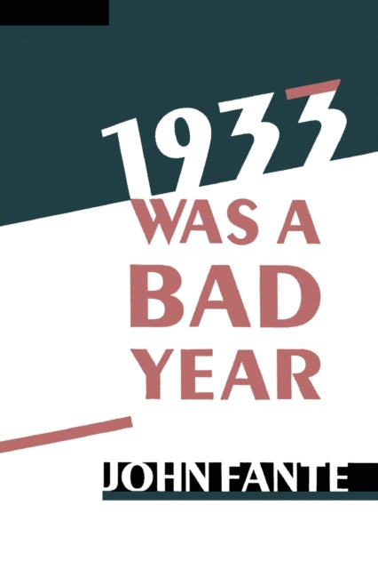 Book cover of: 1933 Was a Bad Year