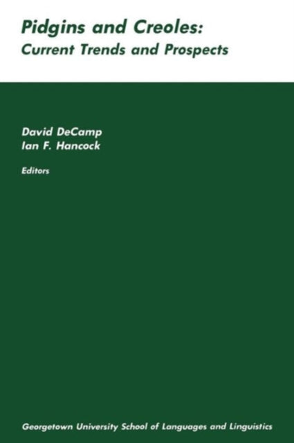 Book cover of: Pidgins and Creoles