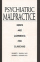 Book cover of: Psychiatric Malpractice