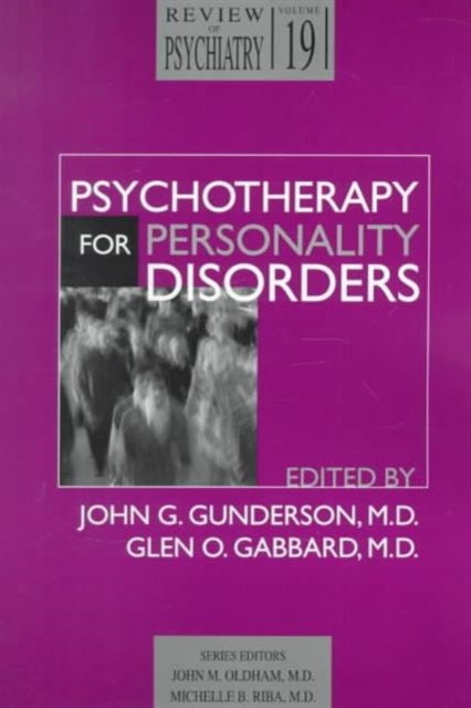 Book cover of: Psychotherapy for Personality Disorders