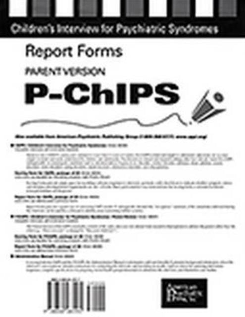Book cover of: Report Forms for P-ChIPS