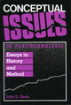 Book cover of: Conceptual Issues in Psychoanalysis