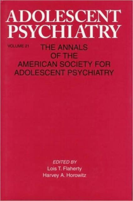 Book cover of: Adolescent Psychiatry, V. 21