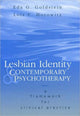 Book cover of: Lesbian Identity and Contemporary Psychotherapy