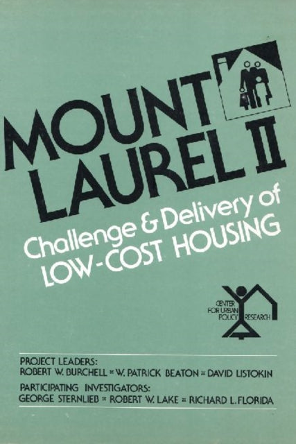 Book cover of: Mount Laurel II. By: Robert W. Burchell
