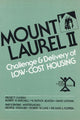Book cover of: Mount Laurel II. By: Robert W. Burchell