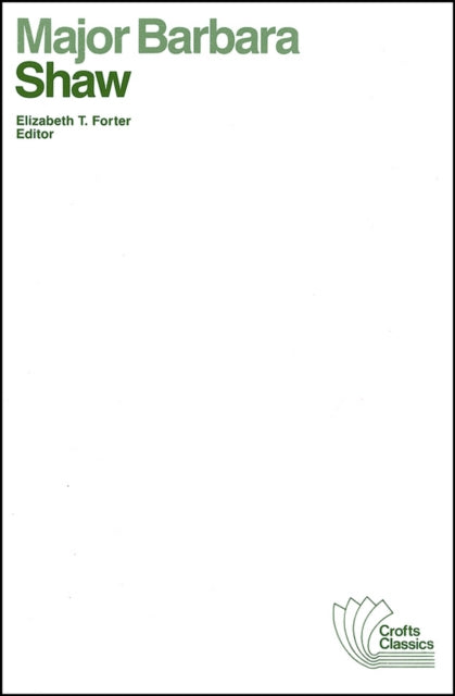 Book cover of: Major Barbara