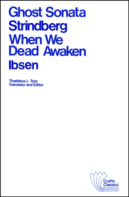 Book cover of: Ghost Sonata and When We Dead Awaken