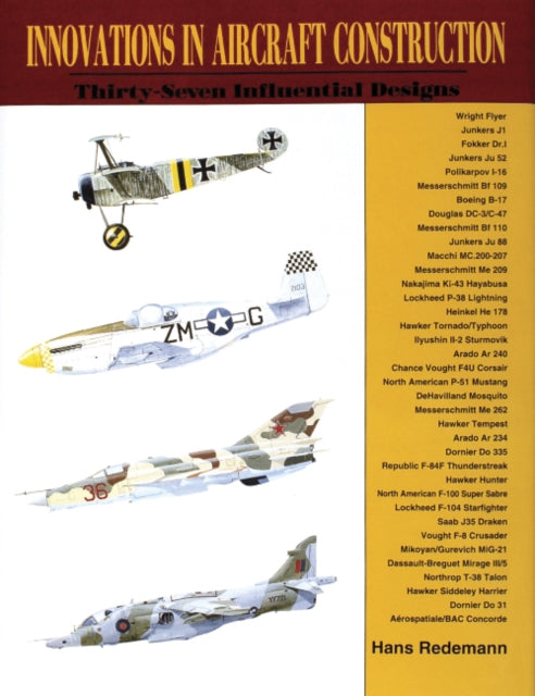 Book cover of: Innovations in Aircraft Construction. By: Hans Redemann