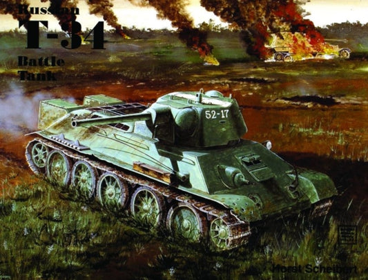 Book cover of: Russian T-34 Battle Tank. By: Horst Scheibert