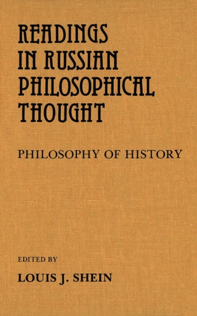 Book cover of: Readings in Russian Philosophical Thought. By: Louis J. Shein