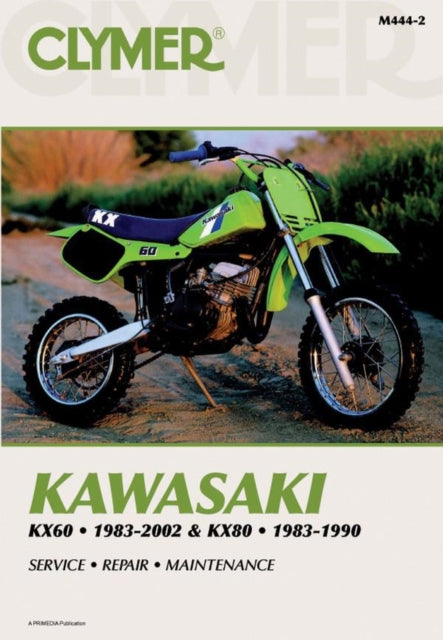 Book cover of: Kawasaki KX60 1983-2002 & KX80 19. By: Clymer Publications