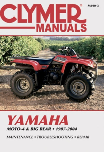 Book cover of: Yamaha Moto-4 & Big Bear ATV (87-04) Clymer Repair Manual. By: Primedia Business Directories & Books