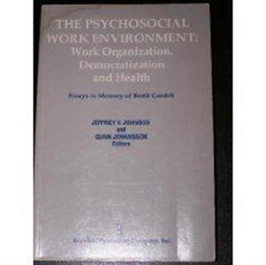 Book cover of: Psychosocial Work Environment