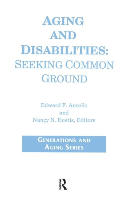 Book cover of: Aging and Disabilities