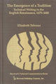 Book cover of: Emergence of a Tradition. By: Elizabeth Tebeaux