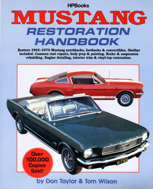 Book cover of: Mustang Restoration Handbook HP029