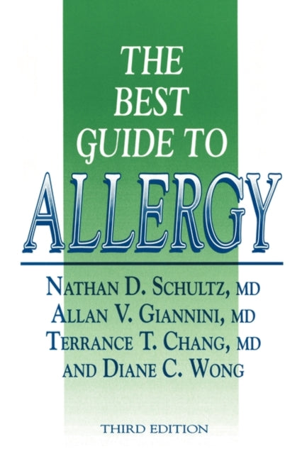 Book cover of: Best Guide to Allergy. By: Nathan D. Schultz