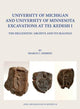 Book cover of: University of Michigan and University of Minnesota Excavations at Tel Kedesh I. By: Sharon Herbert