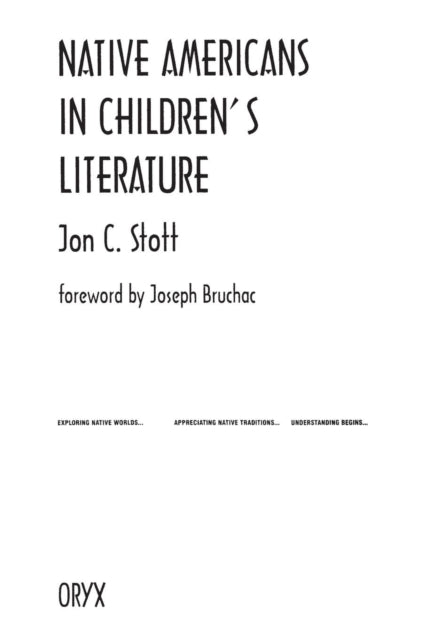 Book cover of: Native Americans in Children's Literature