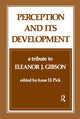 Book cover of: Perception and Its Development. By: A. D. Pick