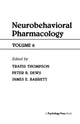 Book cover of: Advances in Behavioral Pharmacology