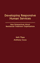 Book cover of: Developing Responsive Human Services
