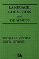 Book cover of: Language, Cognition, and Deafness