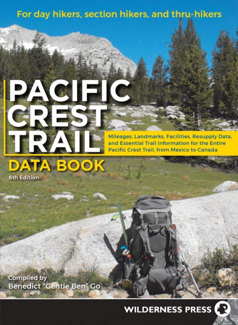 Book cover of: Pacific Crest Trail Data Book. By: Benedict Go