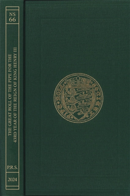 Book cover of: Great Roll of the Pipe for the Forty-Third Year of the Reign of King Henry III Michaelmas 1259: (Pipe Roll 103). By: Paul Dryburgh