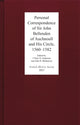 Book cover of: Personal Correspondence of Sir John Bellenden of Auchnoull and His Circle, 1560-1582. By: Kelsey Jackson Williams