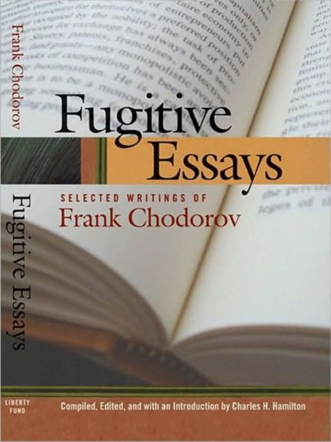 Book cover of: Fugitive Essays