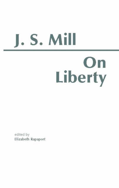Book cover of: On Liberty