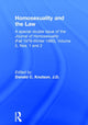 Book cover of: Homosexuality and the Law. By: Donald C. Knutson