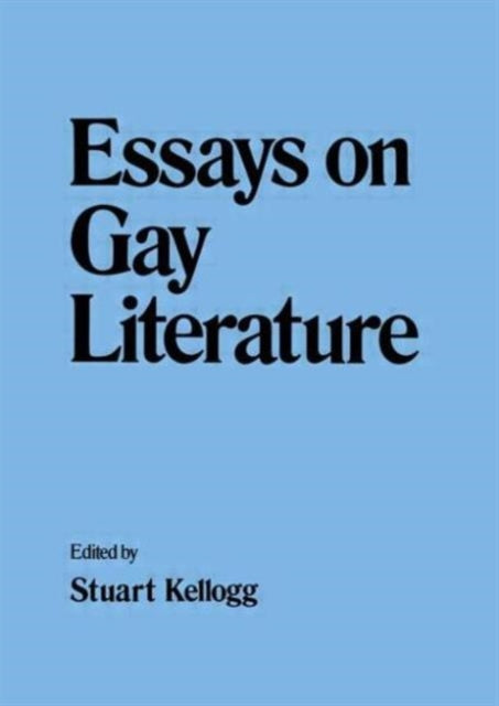 Book cover of: Essays on Gay Literature