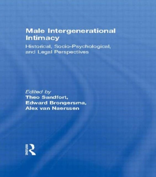 Book cover of: Male Intergenerational Intimacy. By: Theo Sandfort