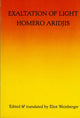 Book cover of: Exaltation Of Light. By: Homero Aridjis