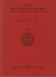 Book cover of: Hittite Dictionary of the Oriental Institute of the University of Chicago Volume L-N, fascicle 1 (la- to ma-)
