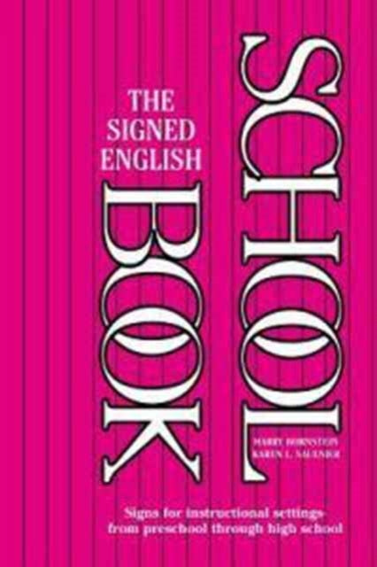 Book cover of: Signed English Schoolbook. By: Harry Bornstein