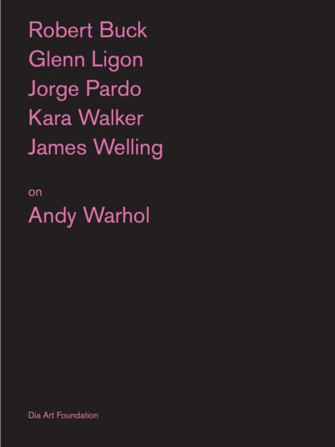 Book cover of: Artists on Andy Warhol. By: Robert Buck