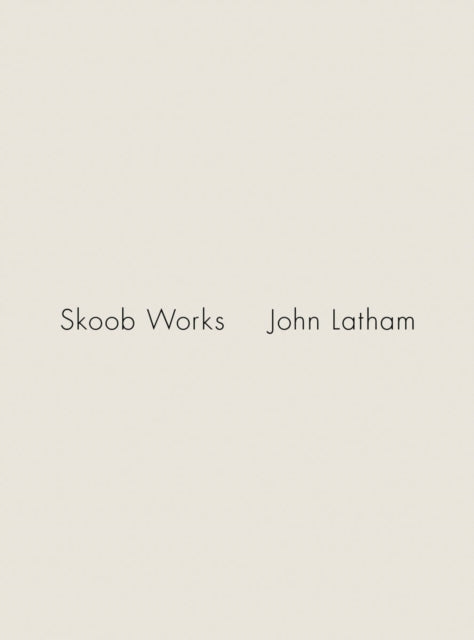 Book cover of: John Latham. By: John Latham