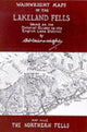 Book cover of: Wainwright Maps of the Lakeland Fells