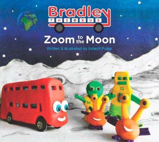 Book cover of: Zoom to the Moon. By: Inderjit Puaar